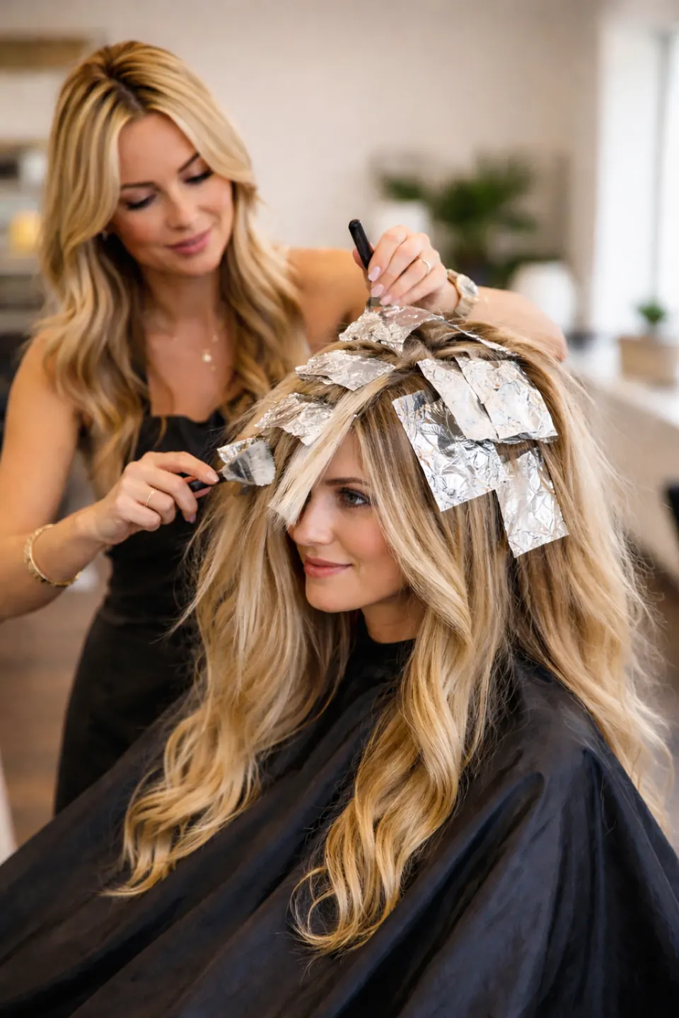 3/4 Highlight at Hair by Feree hair salon in Duluth, GA