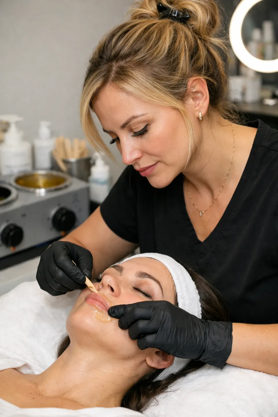 Brow, Lip & Chin Wax at Hair by Feree hair salon in Duluth, GA