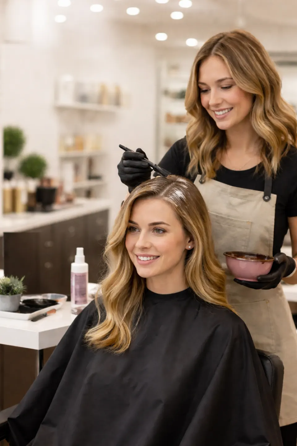 Express Touch Up at Hair by Feree hair salon in Duluth, GA